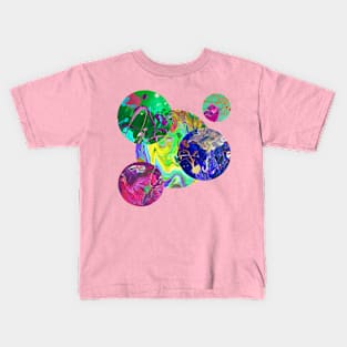 Psychedelic dreamscape Kids T-Shirt